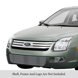APS GR06HFD94S - Polished Stainless Steel Lower Bumper Horizontal Billet Grille