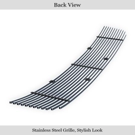 APS GR06HFD94S - Polished Stainless Steel Lower Bumper Horizontal Billet Grille