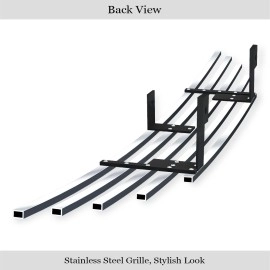 APS GR06HFJ01S - Polished Stainless Steel Main Upper Horizontal Billet Grille