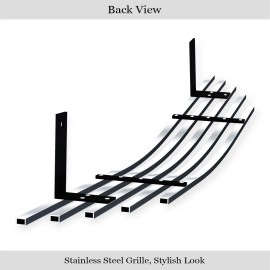 APS GR06HFJ05S - Polished Stainless Steel Main Upper Horizontal Billet Grille