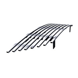 APS GR06HFJ09S - Polished Stainless Steel Main Upper Horizontal Billet Grille