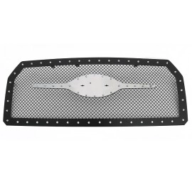 APS GR06LEA92H - Black Stainless Steel Main Upper 1.8mm Wire Mesh Grille w/ Rivet