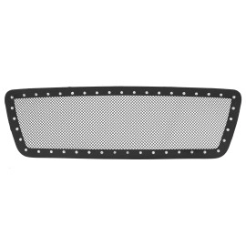 APS GR06LEH15H - Black Stainless Steel Main Upper 1.8mm Wire Mesh Grille w/ Rivet