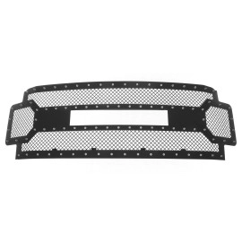 APS GR06LFC63D - Black Stainless Steel Main Upper 1.8mm Wire Mesh Grille w/ Rivet