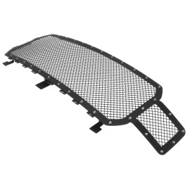APS GR06LFD00K - Black Stainless Steel Main Upper 2.5mm Wire Mesh Grille w/ Rivet
