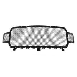 APS GR06LFD00K - Black Stainless Steel Main Upper 2.5mm Wire Mesh Grille w/ Rivet