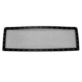 APS GR06LFF32H - Black Stainless Steel Main Upper 1.8mm Wire Mesh Grille w/ Rivet