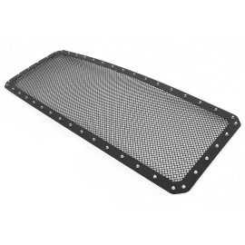 APS GR06LFH28H - Black Stainless Steel Main Upper 1.8mm Wire Mesh Grille w/ Rivet
