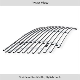 APS GR07FEG04S - Polished Stainless Steel Main Upper Horizontal Billet Grille
