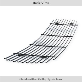 APS GR07FEG04S - Polished Stainless Steel Main Upper Horizontal Billet Grille