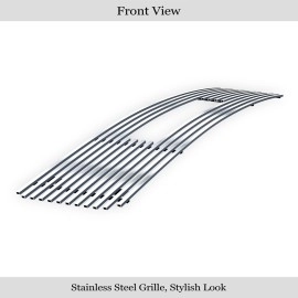 APS GR07FEG24S - Polished Stainless Steel Main Upper Horizontal Billet Grille