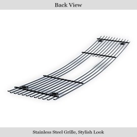 APS GR07FEG24S - Polished Stainless Steel Main Upper Horizontal Billet Grille
