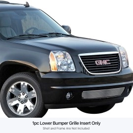 APS GR07FEG80S - Polished Stainless Steel Lower Bumper Horizontal Billet Grille
