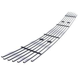 APS GR07FEG80S - Polished Stainless Steel Lower Bumper Horizontal Billet Grille