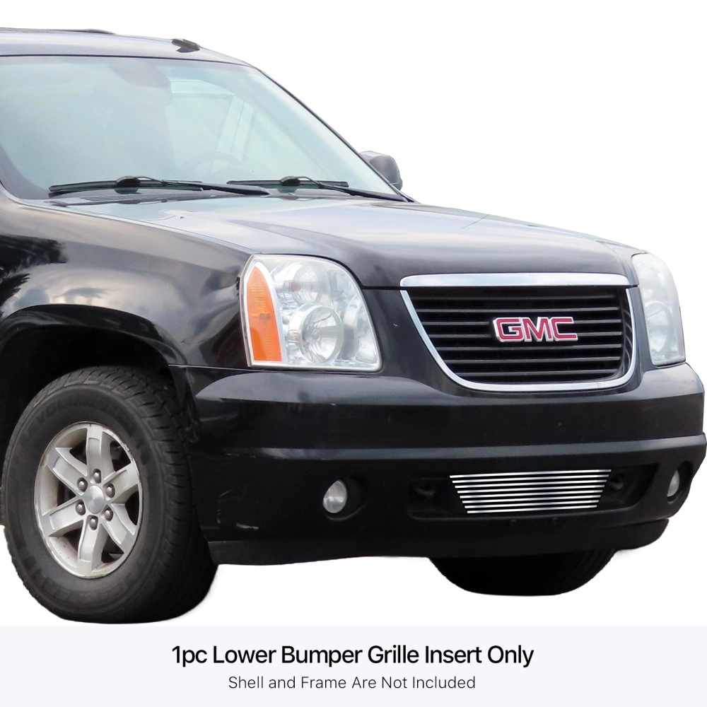 APS GR07FEG82C - Hairline Stainless Steel Lower Bumper Horizontal Billet Grille