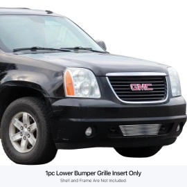 APS GR07FEG82C - Hairline Stainless Steel Lower Bumper Horizontal Billet Grille