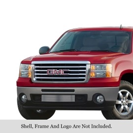 APS GR07FEH14S - Polished Stainless Steel Lower Bumper Horizontal Billet Grille