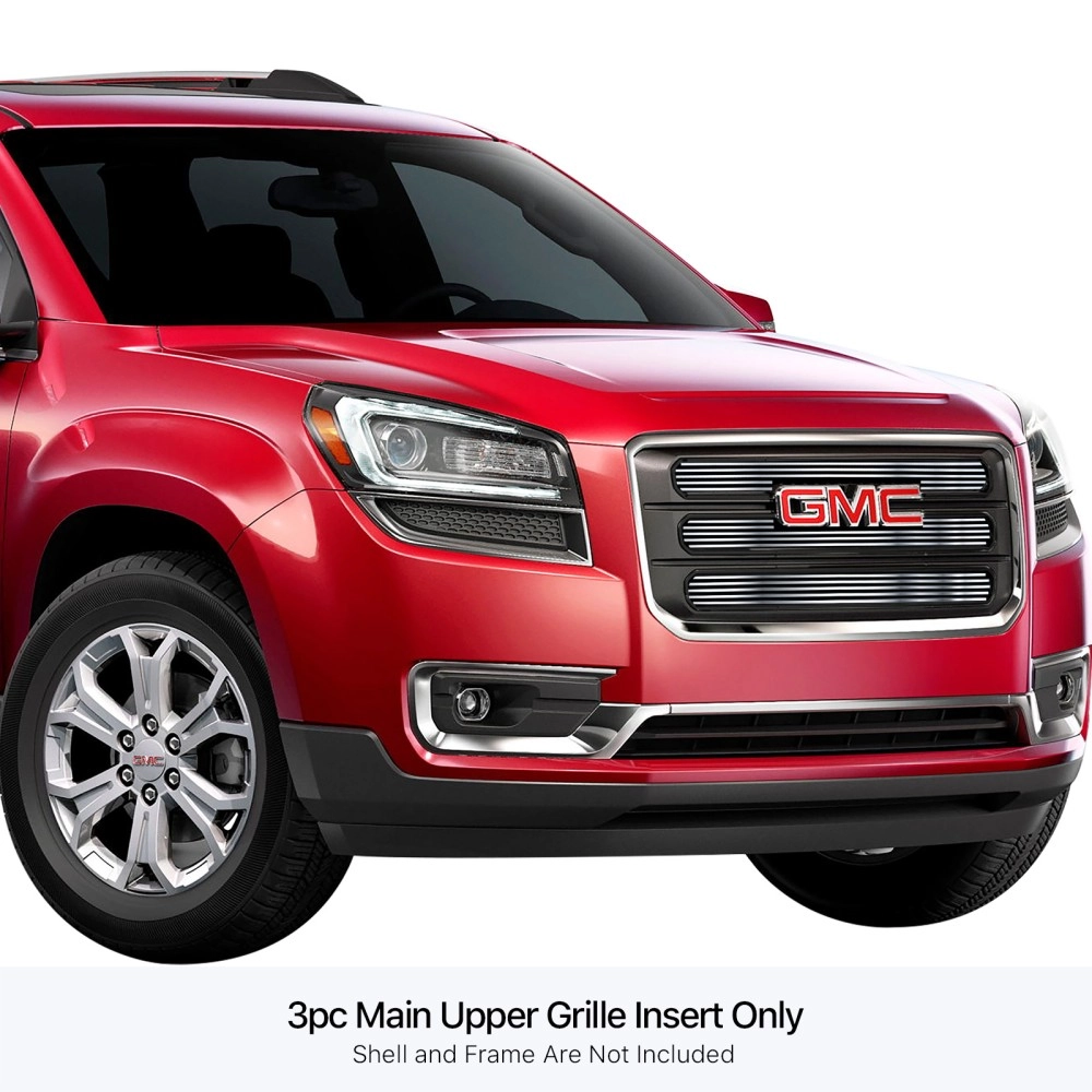 APS GR07FEI75C - Hairline Stainless Steel Main Upper Horizontal Billet Grille