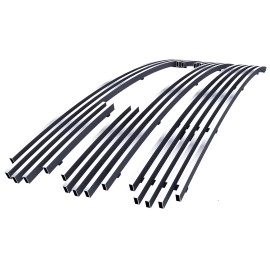 APS GR07FEI75C - Hairline Stainless Steel Main Upper Horizontal Billet Grille