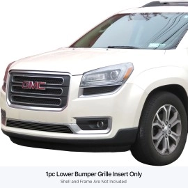 APS GR07FEI76J - Black Stainless Steel Lower Bumper Horizontal Billet Grille