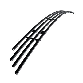 APS GR07FEI76J - Black Stainless Steel Lower Bumper Horizontal Billet Grille