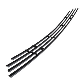 APS GR07FEI76J - Black Stainless Steel Lower Bumper Horizontal Billet Grille