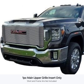 APS GR07FEJ54S - Polished Stainless Steel Main Upper Horizontal Billet Grille