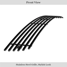 APS GR07FFD95J - Black Stainless Steel Lower Bumper Horizontal Billet Grille