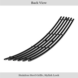 APS GR07FFD95J - Black Stainless Steel Lower Bumper Horizontal Billet Grille
