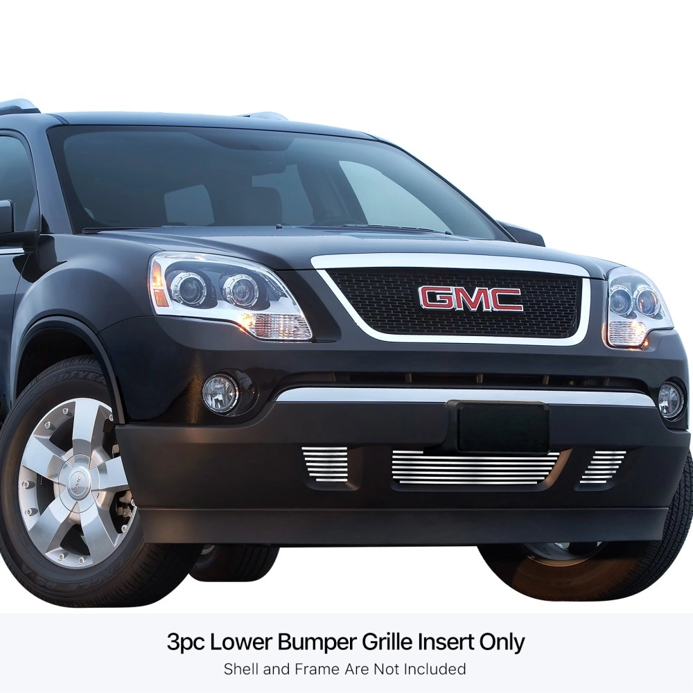 APS GR07FFE14S - Polished Stainless Steel Lower Bumper Horizontal Billet Grille