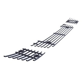 APS GR07FFE14S - Polished Stainless Steel Lower Bumper Horizontal Billet Grille