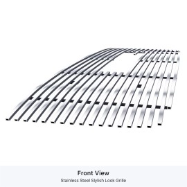 APS GR07FFH34S - Polished Stainless Steel Main Upper Horizontal Billet Grille