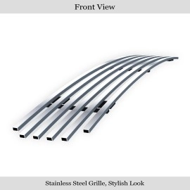 APS GR07FFH35S - Polished Stainless Steel Lower Bumper Horizontal Billet Grille