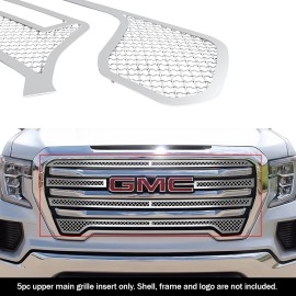 APS GR07GEJ33S - Polished Stainless Steel Main Upper 2.5mm Wire Mesh Grille