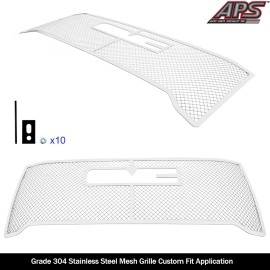 APS GR07GEJ54S - Polished Stainless Steel Main Upper 2.5mm Wire Mesh Grille