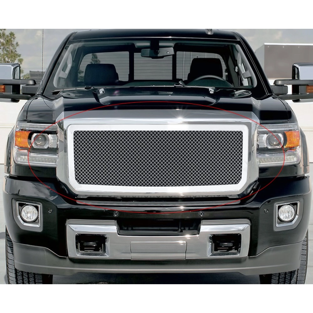APS GR07GFC25S - Polished Stainless Steel Main Upper 2.5mm Wire Mesh Grille