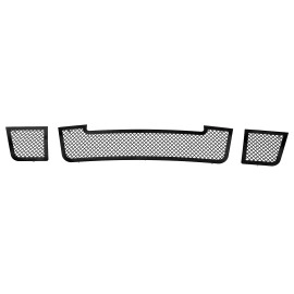 APS GR07GFE14H - Black Stainless Steel Lower Bumper 1.8mm Wire Mesh Grille