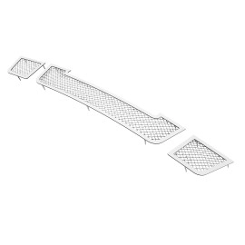 APS GR07GFE14T - Polished Stainless Steel Lower Bumper 1.8mm Wire Mesh Grille