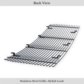 APS GR07HEI73S - Polished Stainless Steel Main Upper Horizontal Billet Grille