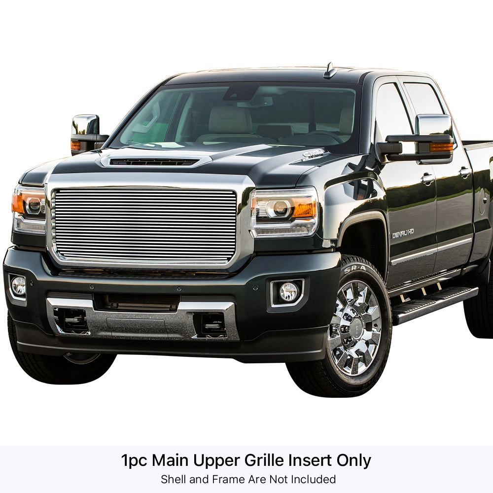 APS GR07HFC25S - Polished Stainless Steel Main Upper Horizontal Billet Grille