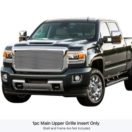 APS GR07HFC25S - Polished Stainless Steel Main Upper Horizontal Billet Grille