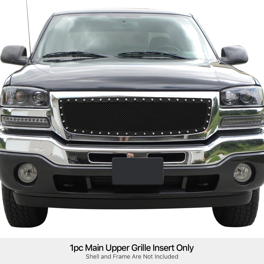 APS GR07LEA56H - Black Stainless Steel Main Upper 1.8mm Wire Mesh Grille w/ Rivet