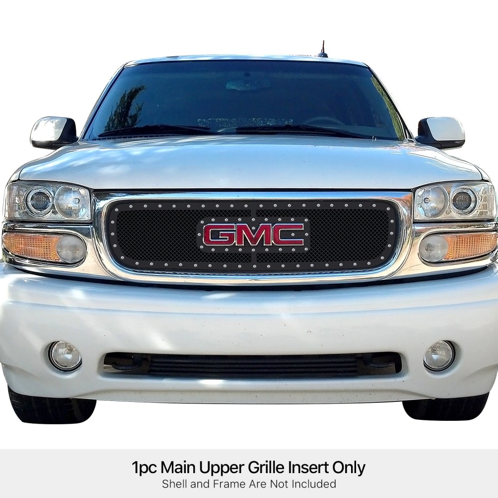 APS GR07LEG03H - Black Stainless Steel Main Upper 1.8mm Wire Mesh Grille w/ Rivet