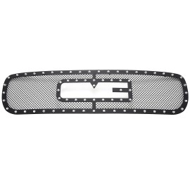APS GR07LEG03H - Black Stainless Steel Main Upper 1.8mm Wire Mesh Grille w/ Rivet