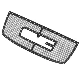 APS GR07LFE16H - Black Stainless Steel Main Upper 1.8mm Wire Mesh Grille w/ Rivet