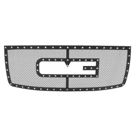 APS GR07LFE16H - Black Stainless Steel Main Upper 1.8mm Wire Mesh Grille w/ Rivet