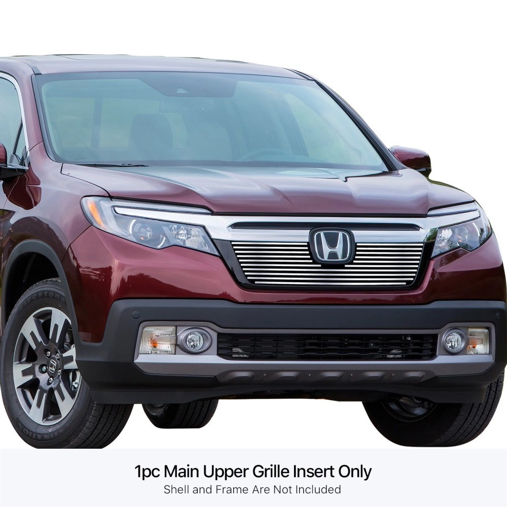 APS GR08FEA88S - Polished Stainless Steel Main Upper Horizontal Billet Grille