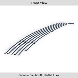 APS GR08FEJ05S - Polished Stainless Steel Lower Bumper Horizontal Billet Grille