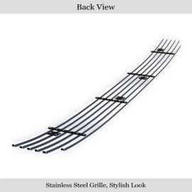 APS GR08FEJ05S - Polished Stainless Steel Lower Bumper Horizontal Billet Grille