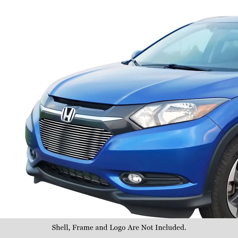 APS GR08FFC14C - Hairline Stainless Steel Main Upper Horizontal Billet Grille